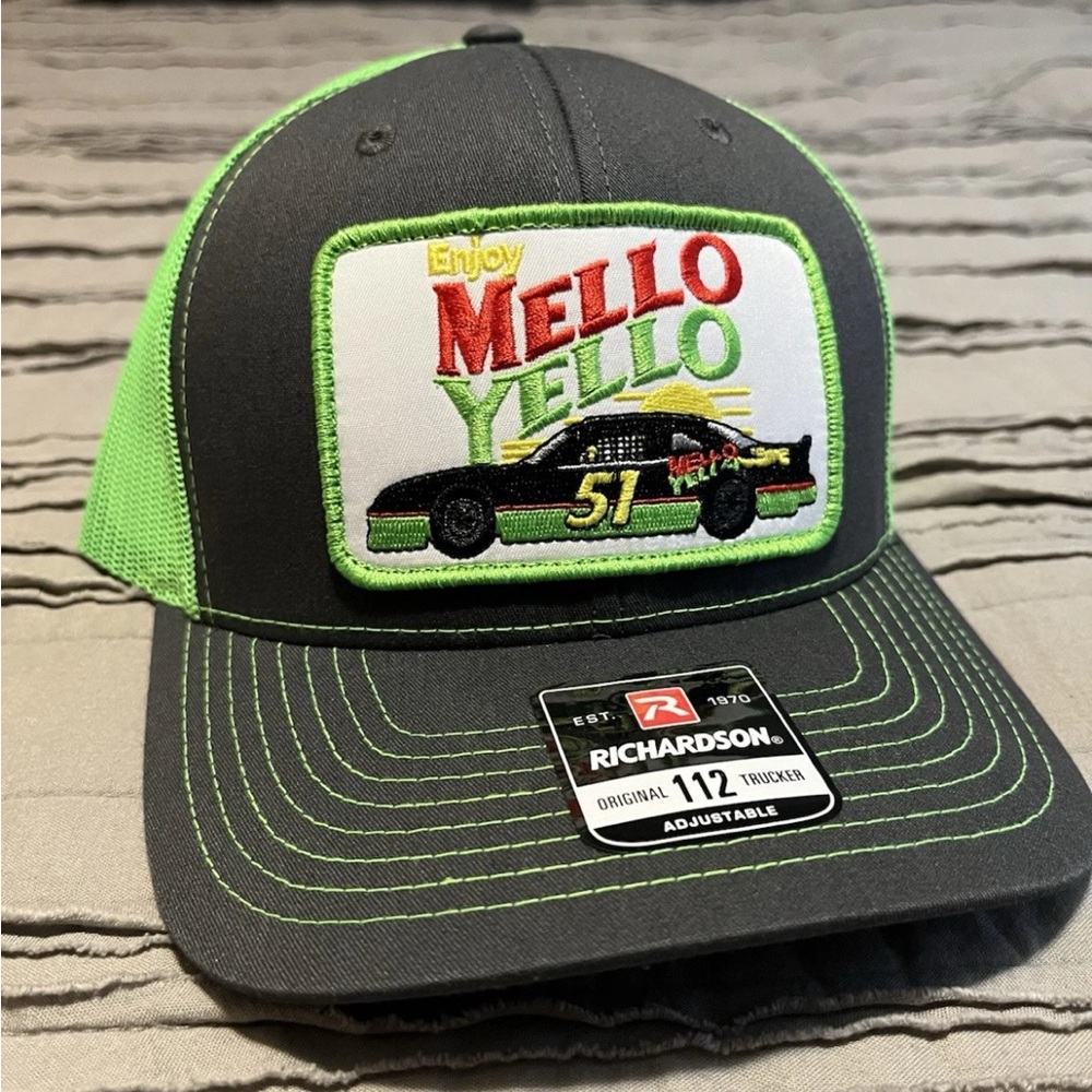 Days of Thunder Cole Trickle (Tom Cruise) Mello Yello Richardson 112 Trucker Hat